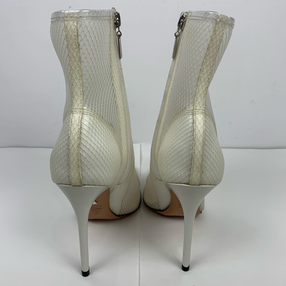 NEW Schutz Augustine Booties in Transparent White - Picture 5 of 5